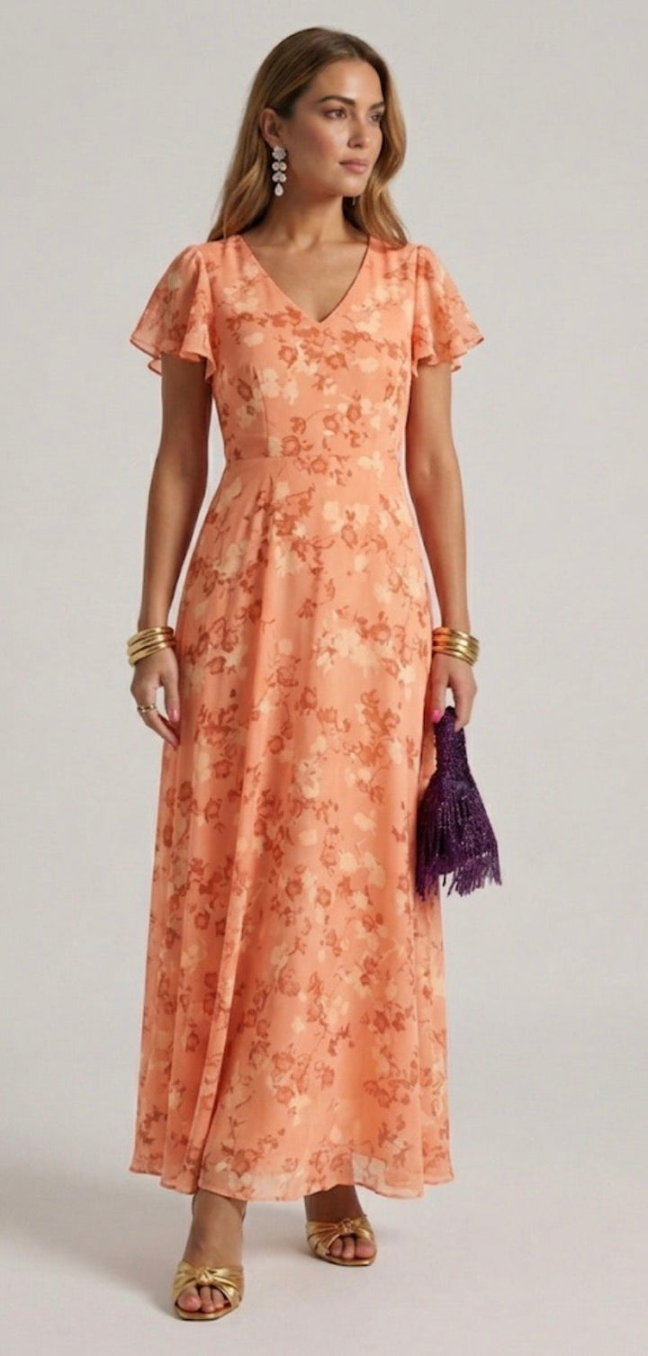 Glamorous Tummy-Flattering Dress