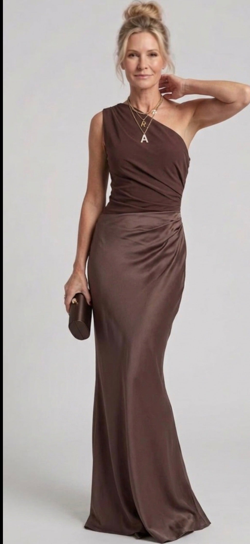 Satin Maxi Dress