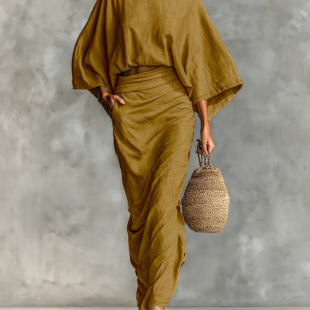 Mireille || 2-Piece Set with Skirt
