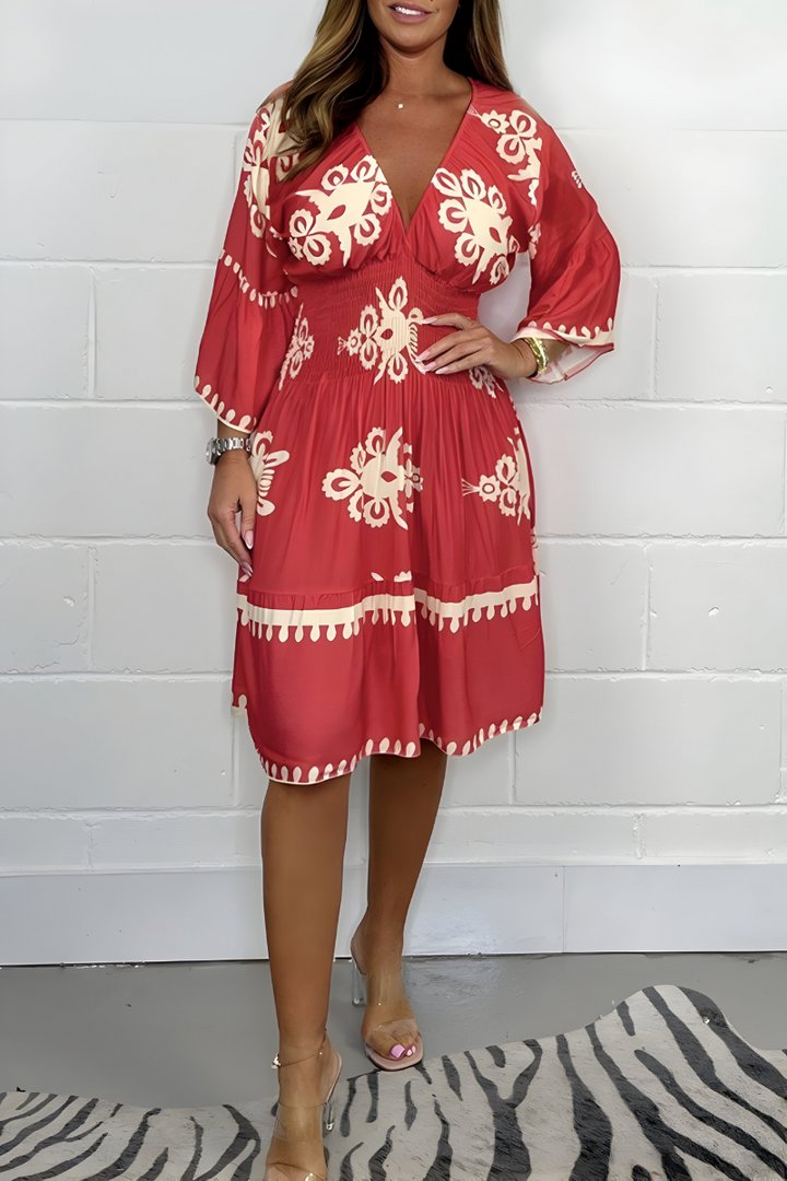 IVY™ | Boho Dress Midi Effortless Grace &amp; Style
