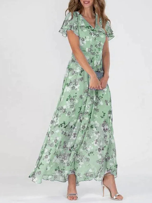 Glamorous Tummy-Flattering Dress