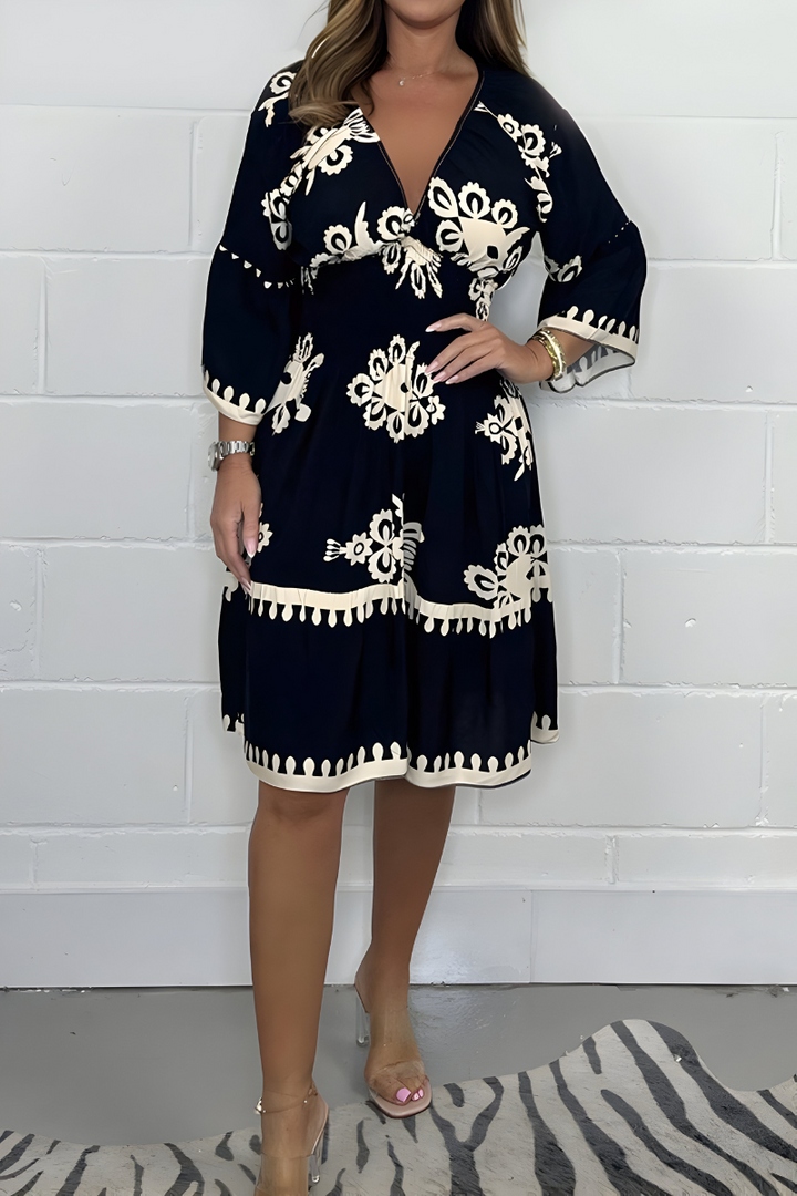 IVY™ | Boho Dress Midi Effortless Grace &amp; Style
