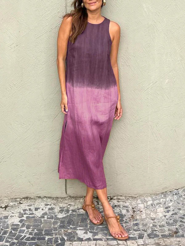 AMALIA | Long Dress with Natural Style and Embracing Comfort for Every Occasion