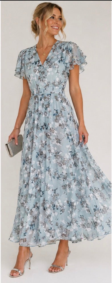 Glamorous Tummy-Flattering Dress