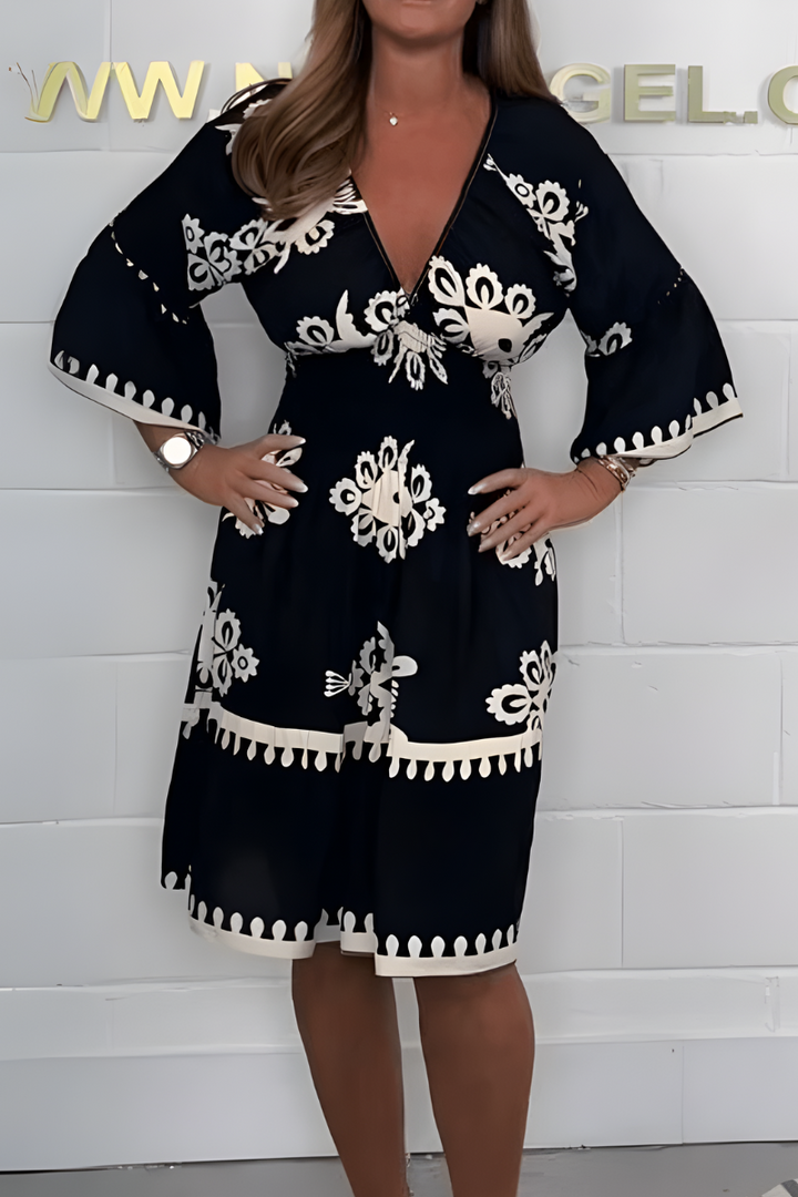 IVY™ | Boho Dress Midi Effortless Grace &amp; Style