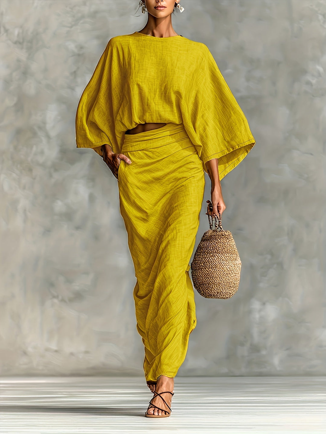 Mireille || 2-Piece Set with Skirt