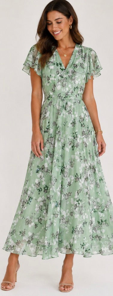 Glamorous Tummy-Flattering Dress