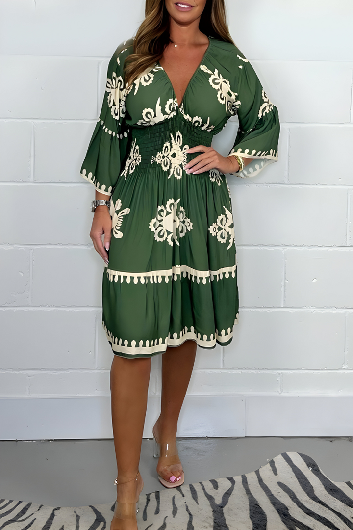 IVY™ | Boho Dress Midi Effortless Grace &amp; Style