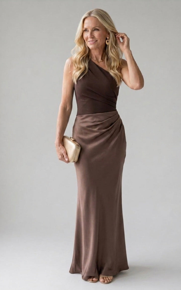 Satin Maxi Dress