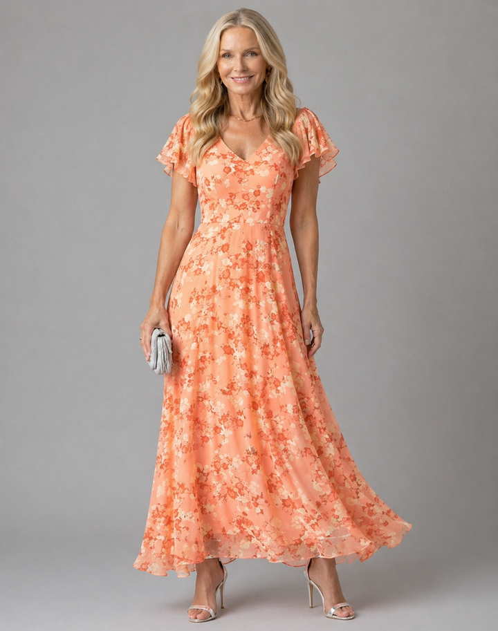 Glamorous Tummy-Flattering Dress
