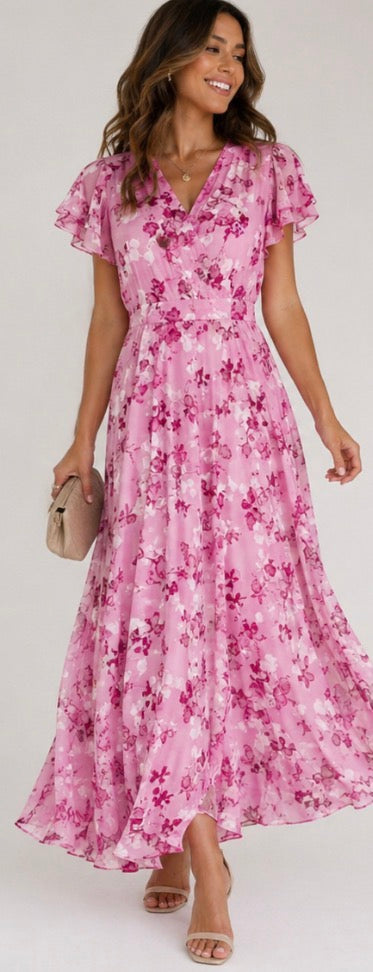 Glamorous Tummy-Flattering Dress