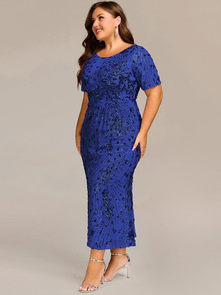 pretty HAYLEN|Plus Size Sequin Mermaid Formal Dress
