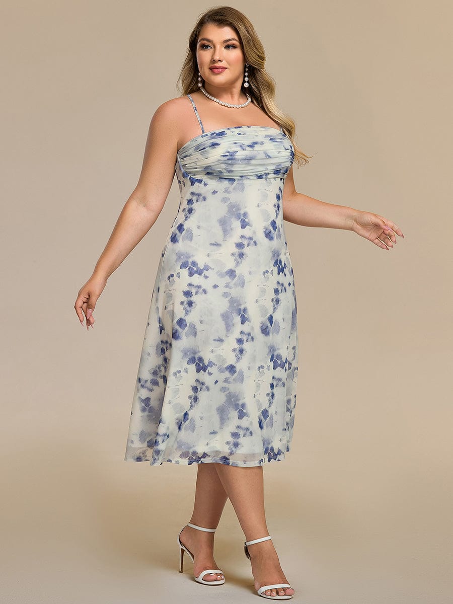 pretty ELYRA|Plus Size Printed Bodycon Wedding Guest Dress