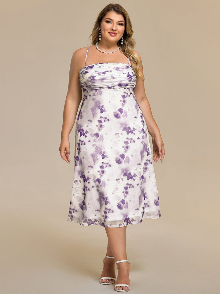 pretty ELYRA|Plus Size Printed Bodycon Wedding Guest Dress