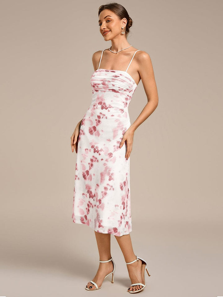 ever ELYRA|Bodycon Mesh Sleeveless Wedding Guest Dress