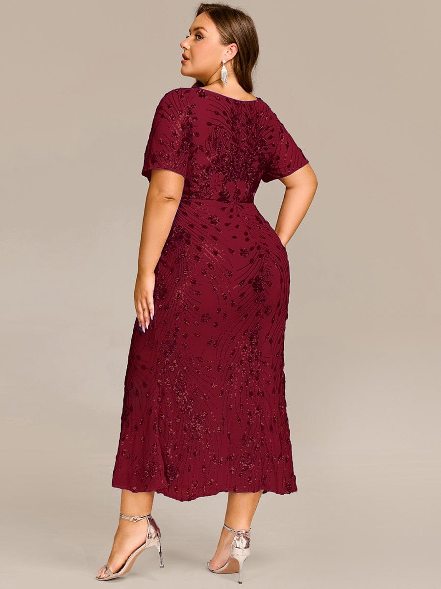 pretty HAYLEN|Plus Size Sequin Mermaid Formal Dress
