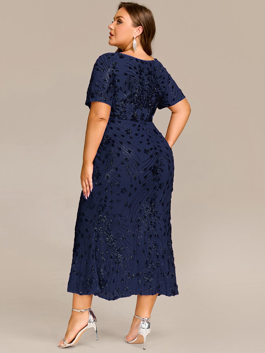 pretty HAYLEN|Plus Size Sequin Mermaid Formal Dress