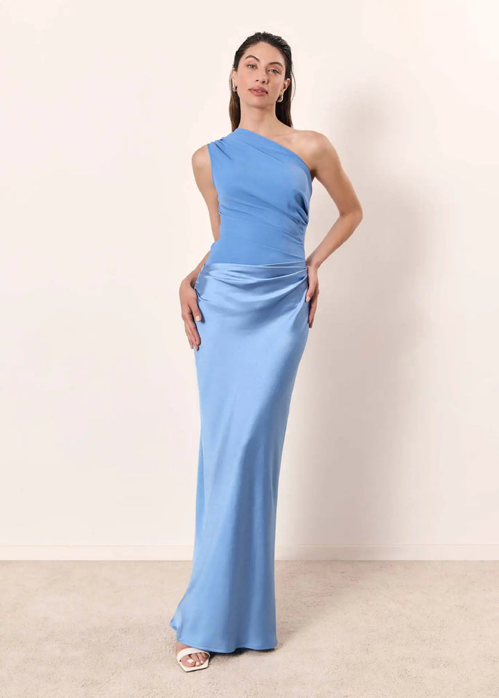 Satin Maxi Dress