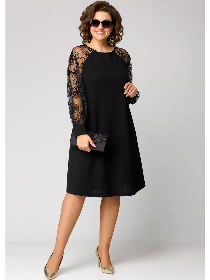 Regina | Classic Midi Dress for Special Occasions