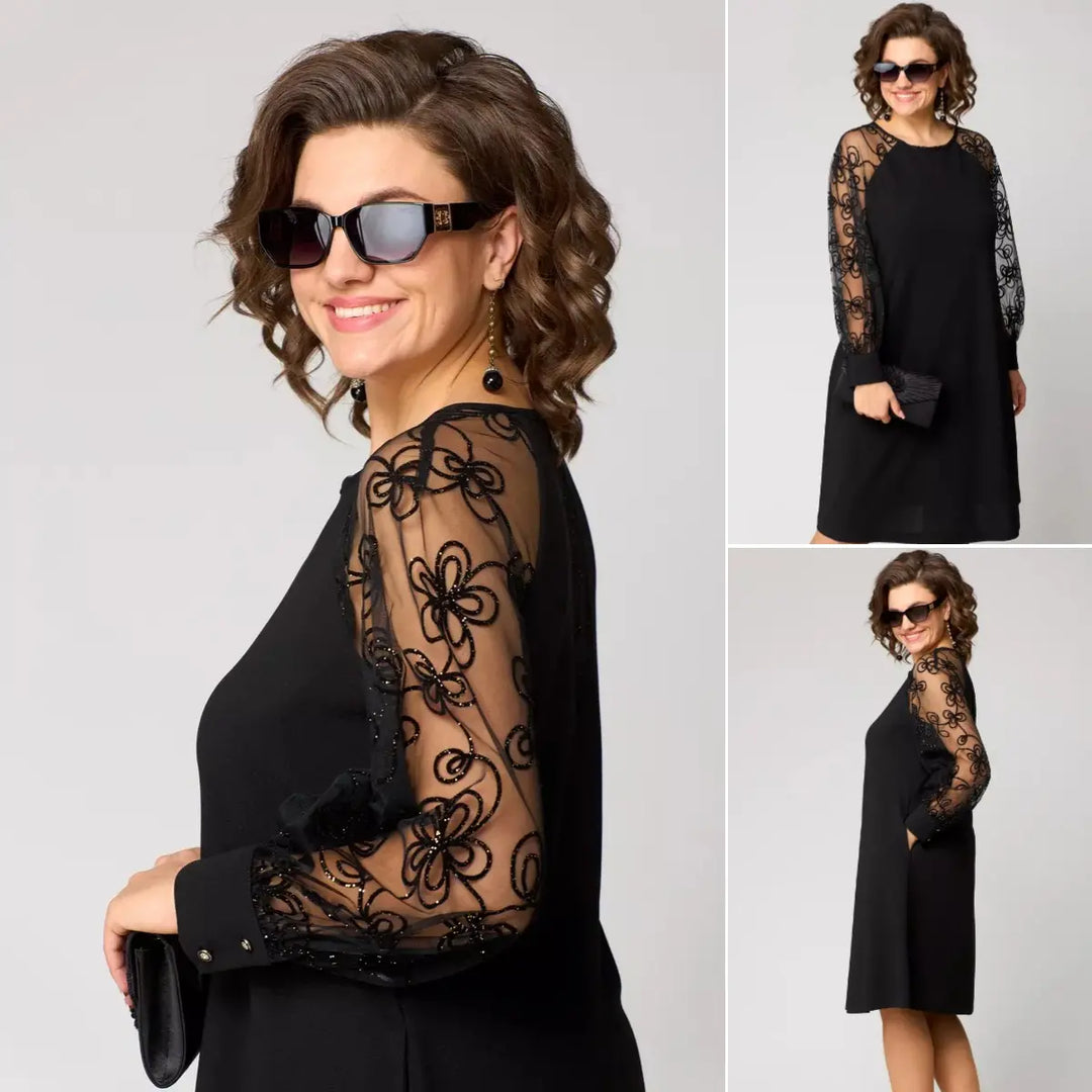 Regina | Classic Midi Dress for Special Occasions