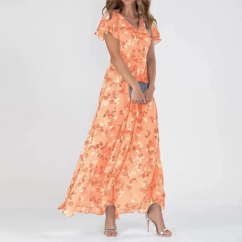 Glamorous Tummy-Flattering Dress