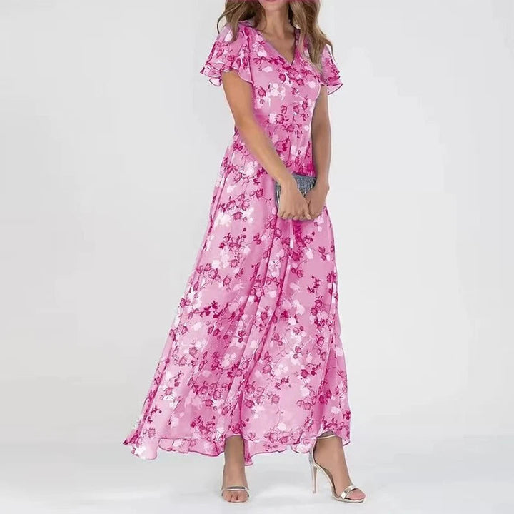 Glamorous Tummy-Flattering Dress